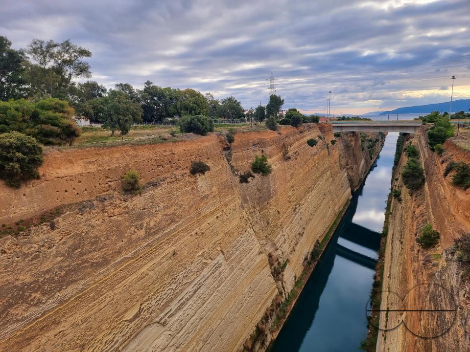 In 1893 a 3.9-mile (6.3-km) ship canal, the famous Corinth Canal, was opened that shortened the journey from the Adriatic Sea to Athens' port, Piraeus, by more than 200 miles (320 km)