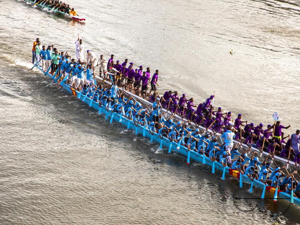 Nouka Baich is a traditional dragon boat-style paddling sport of Bangladesh