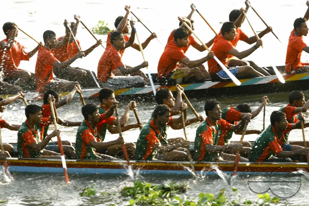 34th annual boat race on the Buriganga
