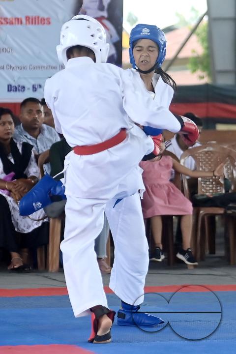 The 7th National Zendokai Karate Championship at Assam Rifles Public School ground