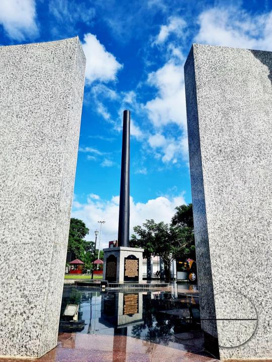 A tall obelisk at the Albert Ekka War Memorial in Agartala, serves as a monumental reminder of sacrifices of many Indian soldiers in the Liberation War of 1971, which resulted in the freedom of Bangladesh from Pakistan