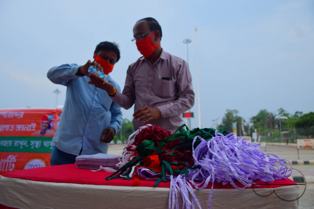 The first ever lockdown passengers train arrived in Agartala