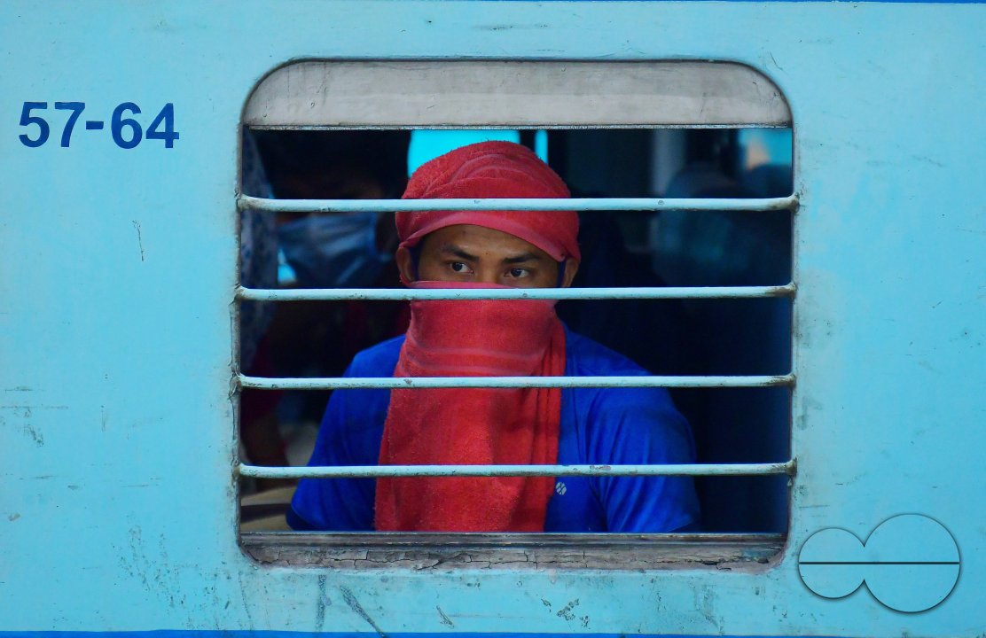 The first ever lockdown passengers train arrived in Agartala