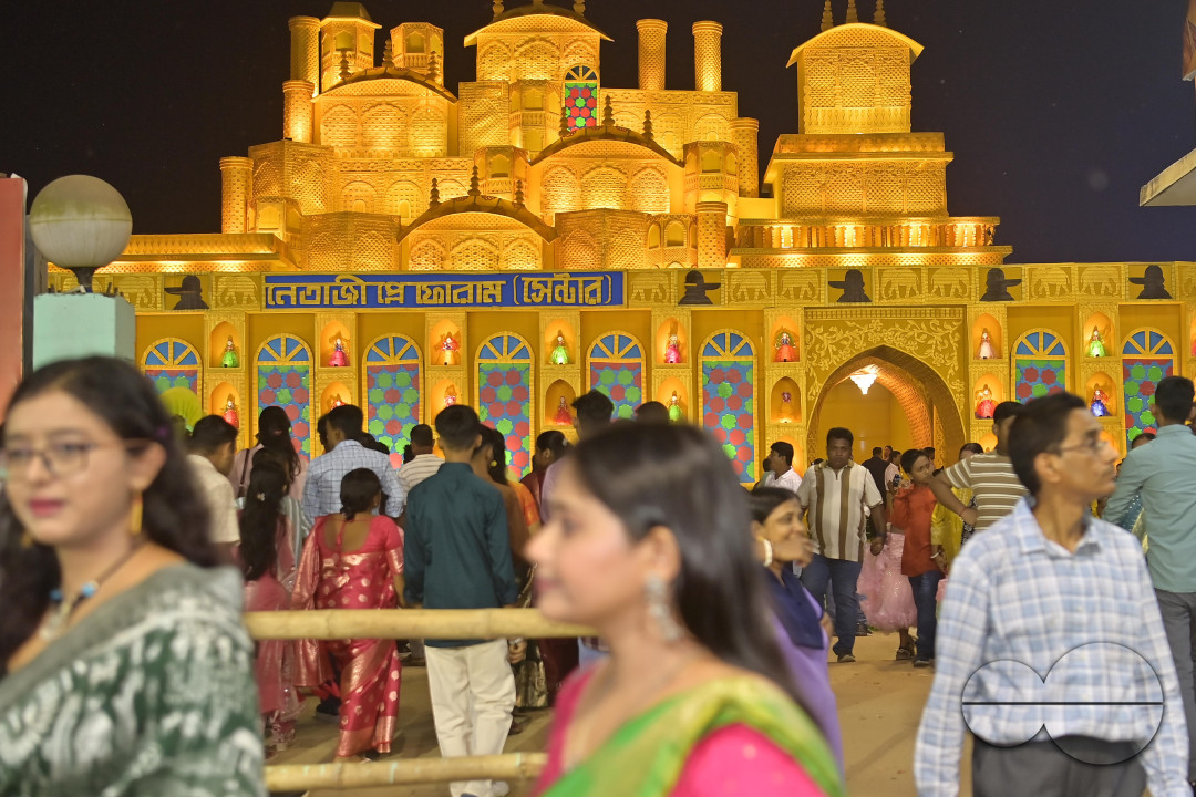 ASHTAMI NIGHT DURING DURGA PUJA AT AGARTALA