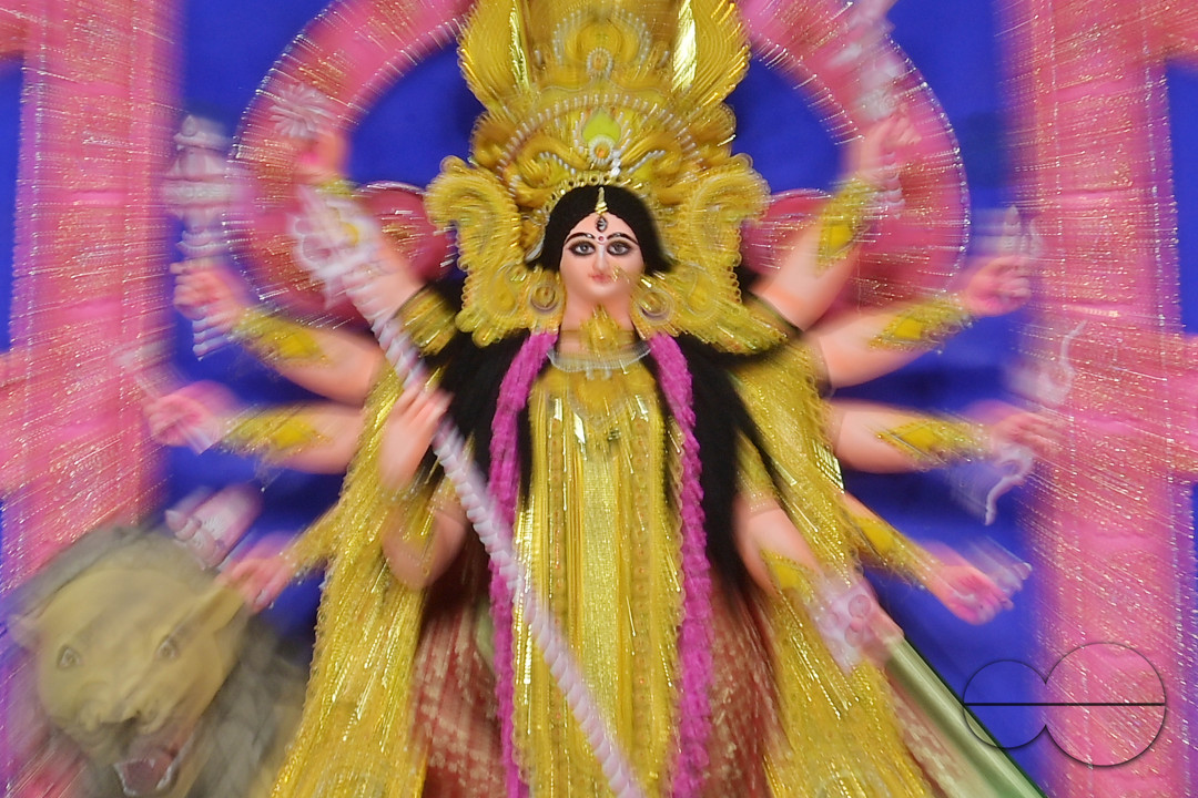 ASHTAMI NIGHT DURING DURGA PUJA AT AGARTALA