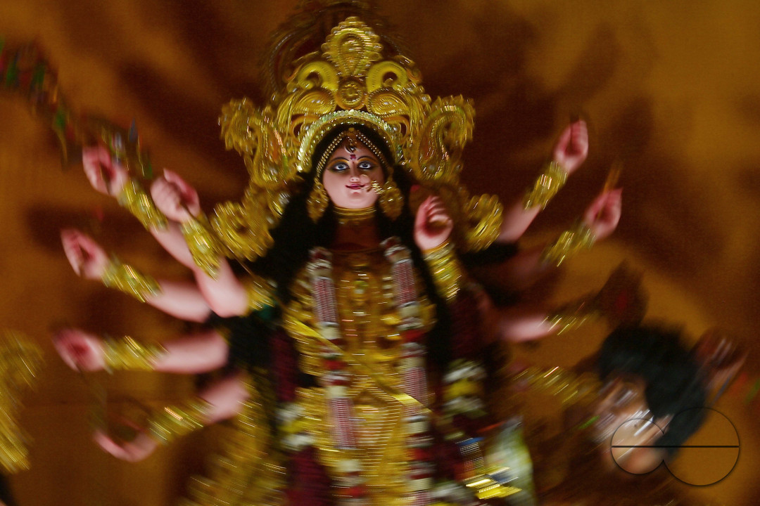 ASHTAMI NIGHT DURING DURGA PUJA AT AGARTALA