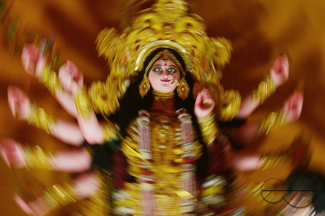 ASHTAMI NIGHT DURING DURGA PUJA AT AGARTALA