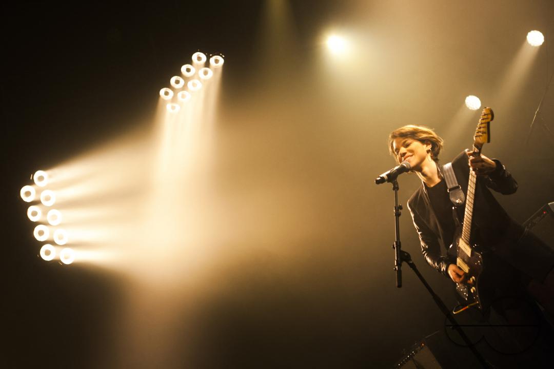 Monika Christodoulou performed at the Les Rencontres Trans Musicales music festival
