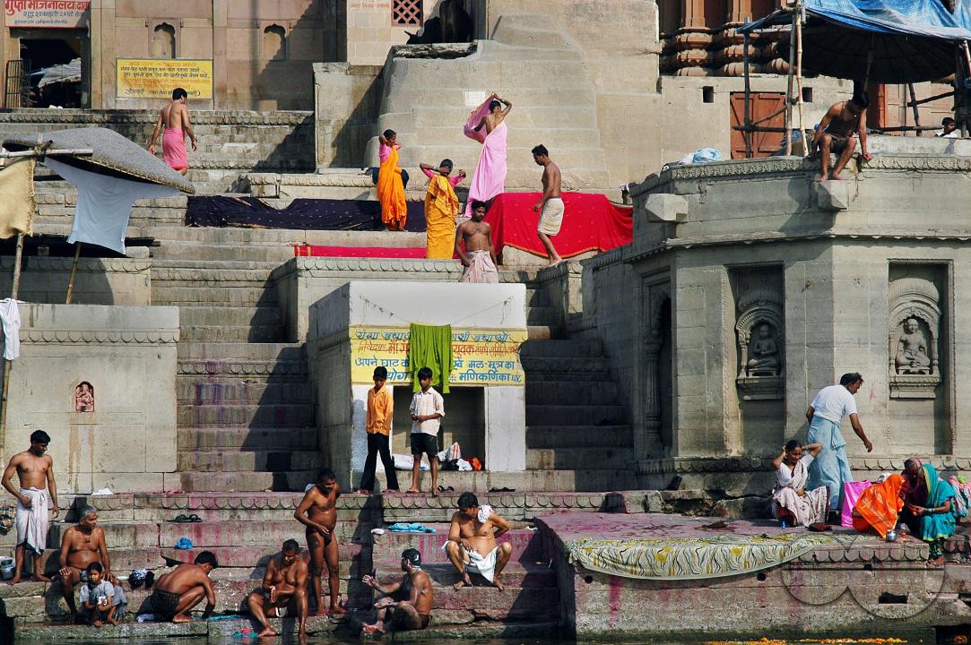 Benaras is considered as the cultural capital of the oldest and holiest cities in India and home to the most famous ghats (150 steps leading down to the river) in the country