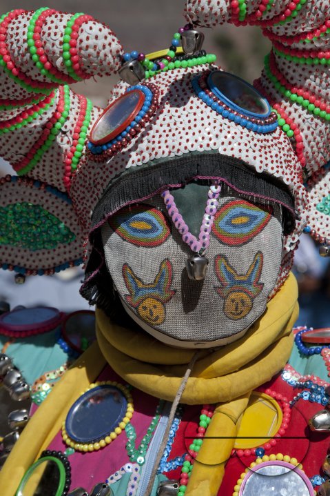 Carnival in Jujuy province in the Andes region of Argentina, South America