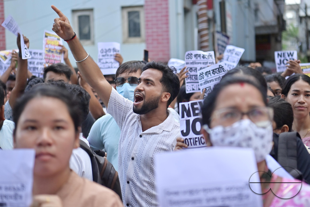 Teachers protest in India