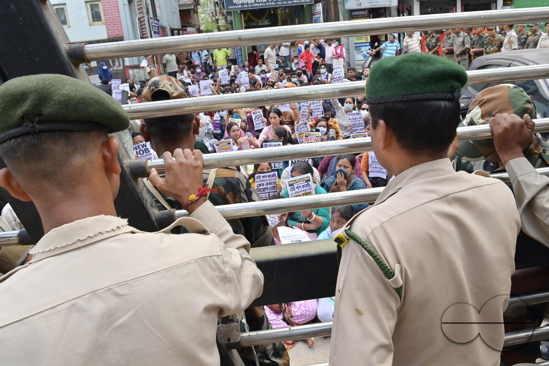 Teachers protest in India