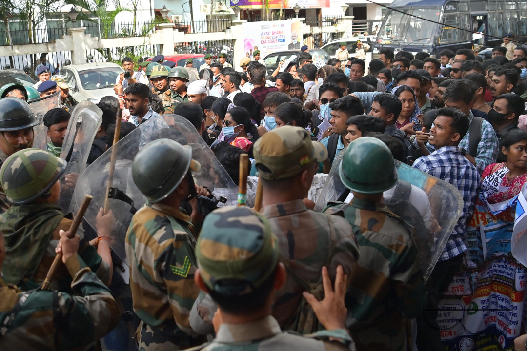 Teachers protest in India