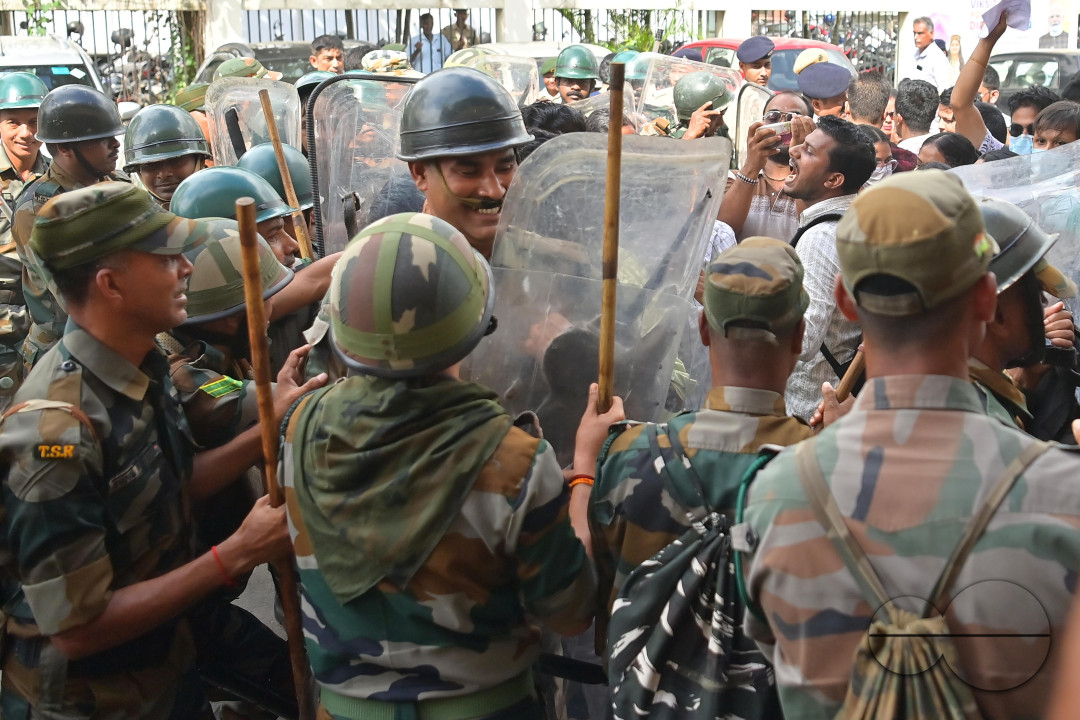 Teachers protest in India