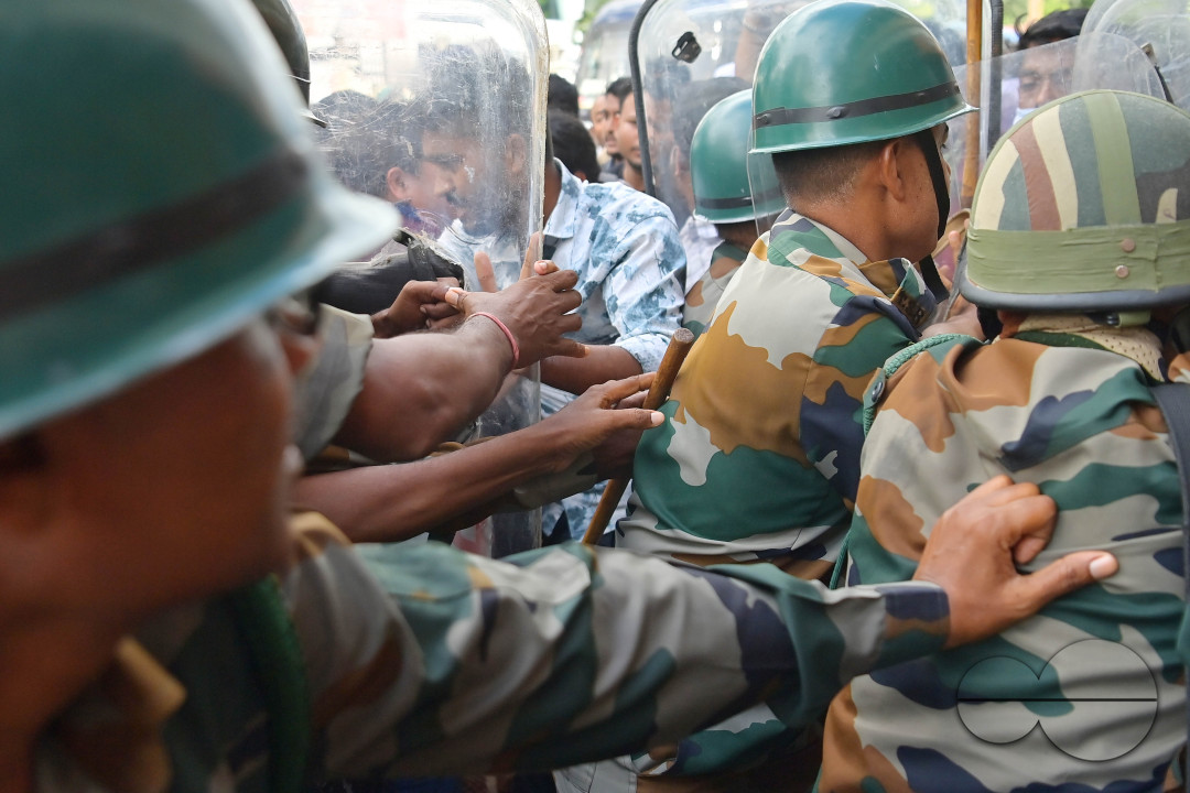 Teachers protest in India