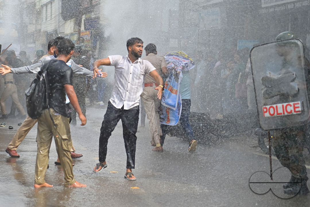Teachers protest in India