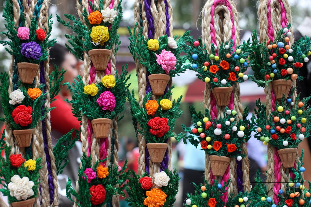 Colourful  hanicraft shop