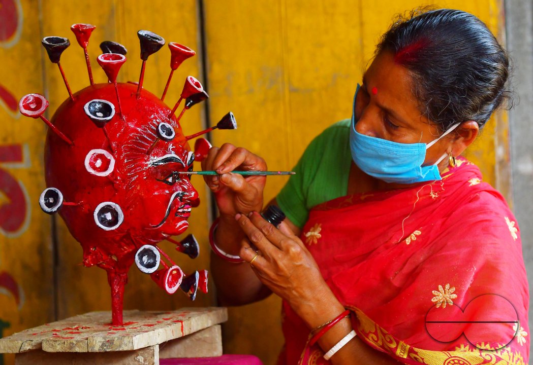 Making of the model of coronavirus
