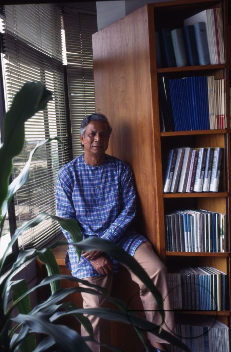 Portrait of Professor Muhammad Yunus