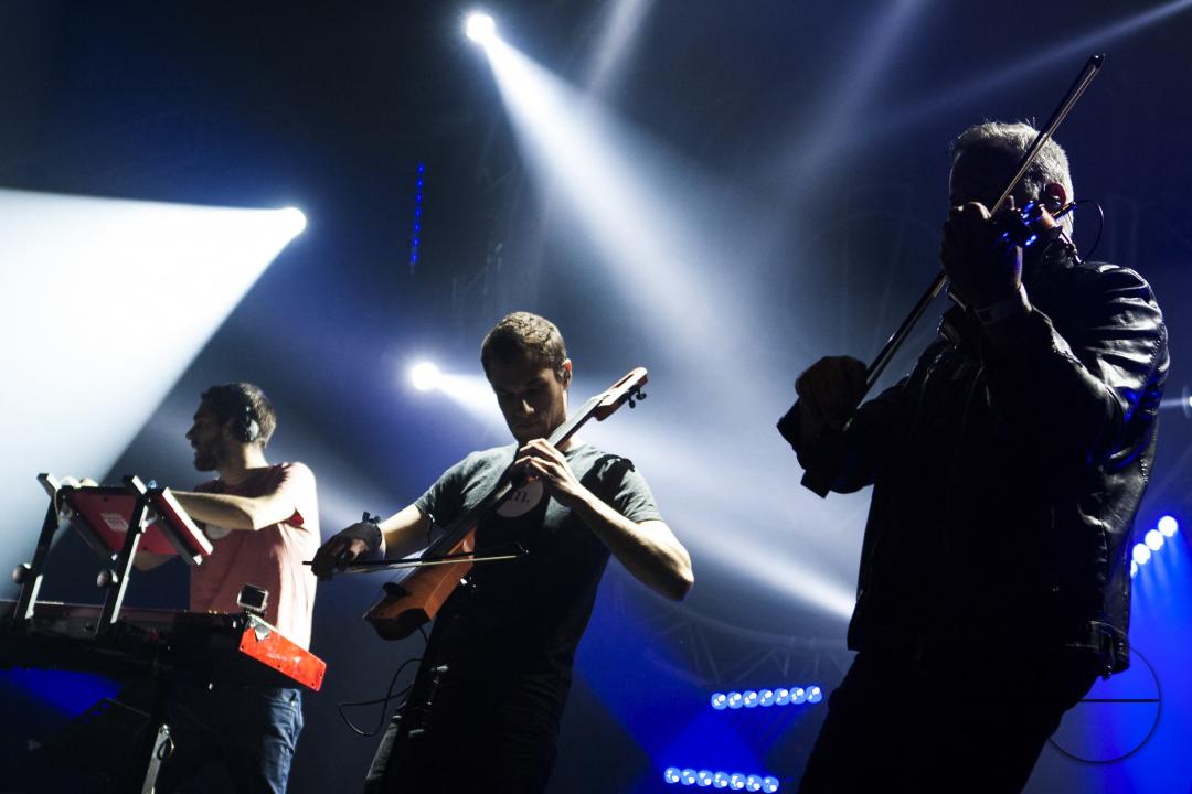 Worakls band performed at the Les Rencontres Trans Musicales music festival