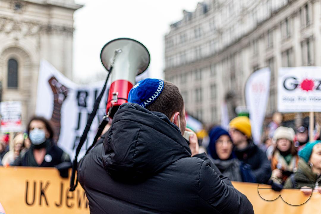 A global day of protests drew thousands of people including Children, who made their way through central London for a pro-Palestinian march, part of a global day of action against the longest and deadliest war between Israel and Palestinians in 75 years