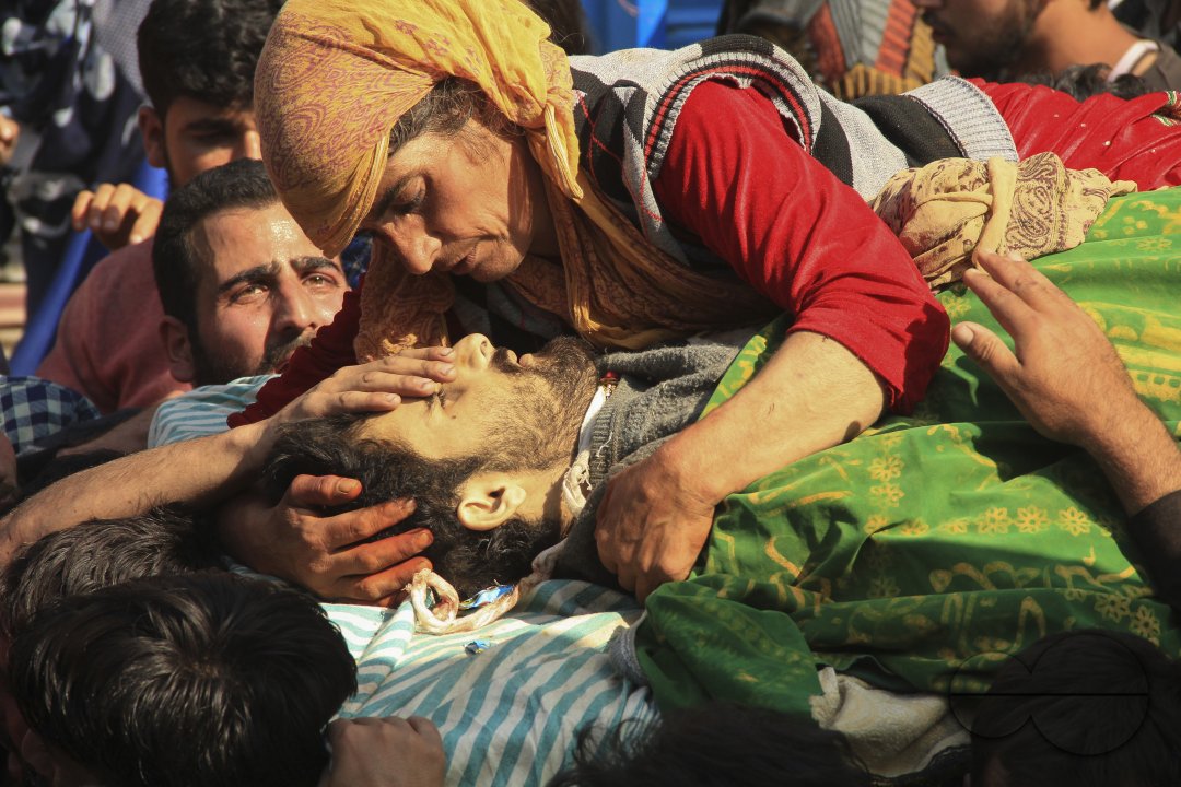 Funeral Of Top Rebel Nasrullah