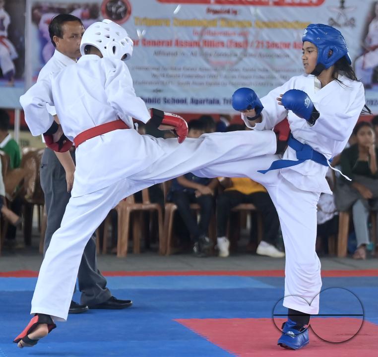 The 7th National Zendokai Karate Championship at Assam Rifles Public School ground