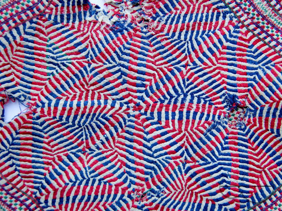 Nakshi kantha, a type of embroidered quilt, is a centuries-old Bengali art tradition of the Bengal region, notable in Bangladesh and Indian states of West Bengal, Tripura and part of Assam