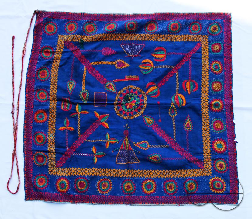 Nakshi kantha, a type of embroidered quilt, is a centuries-old Bengali art tradition of the Bengal region, notable in Bangladesh and Indian states of West Bengal, Tripura and part of Assam