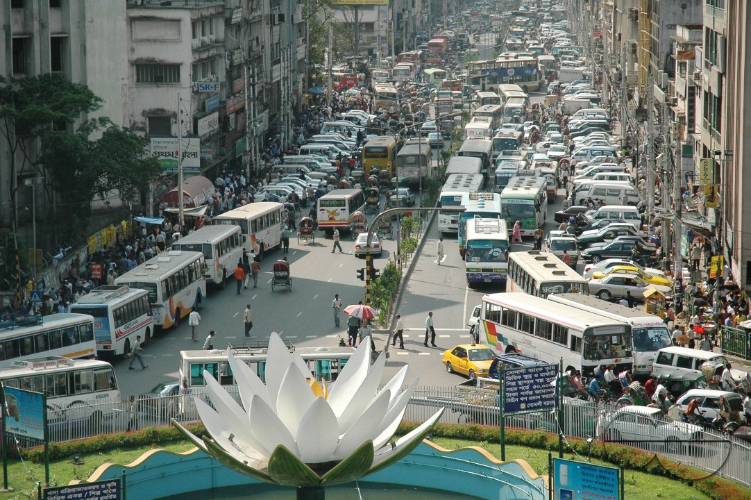 Traffic Jam in Bangladesh