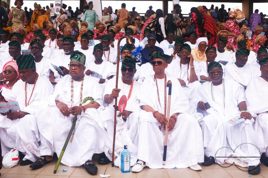 Ijebu Indigenes attend and perform during the colorful Ojude Oba festival in Ijebu