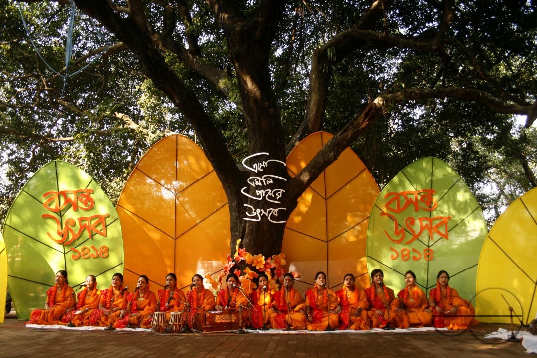 Boshonto Utsob celebrated