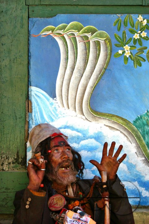 Shadhu in Nepal