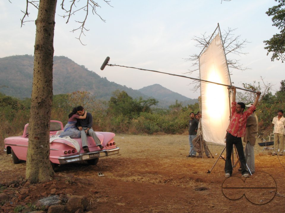 INDIA.Actors of Khoya Khoya Chand at Film City in Mumbai.