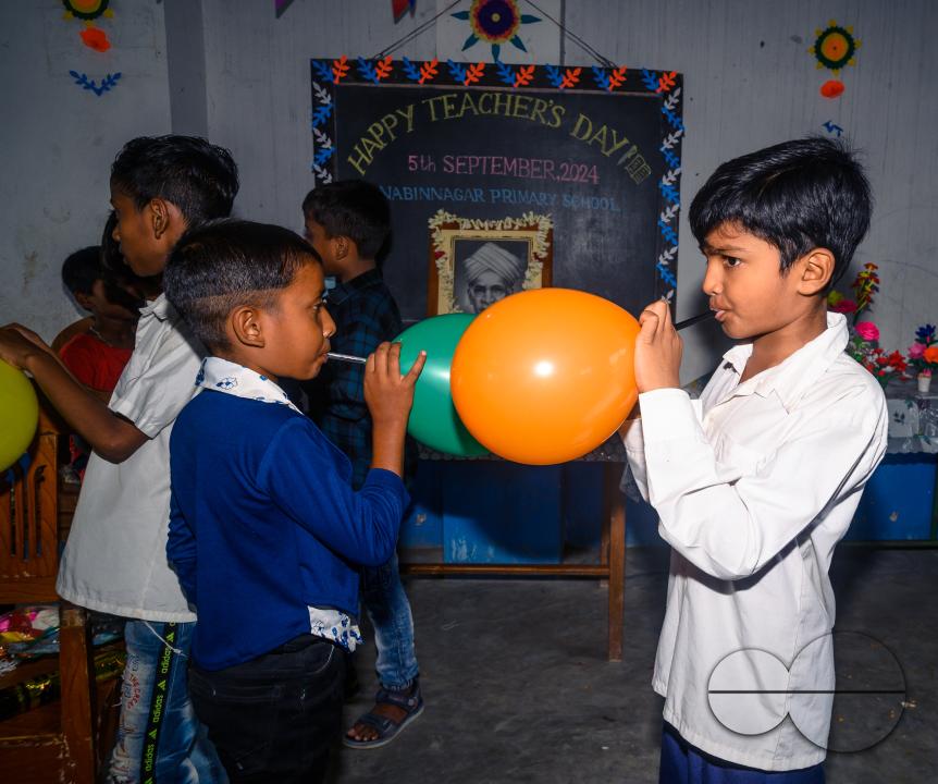 Nabin Nagar Primary School is a remote rural school situated in Nabin Nagar, along the barbed wire border of India and Bangladesh
