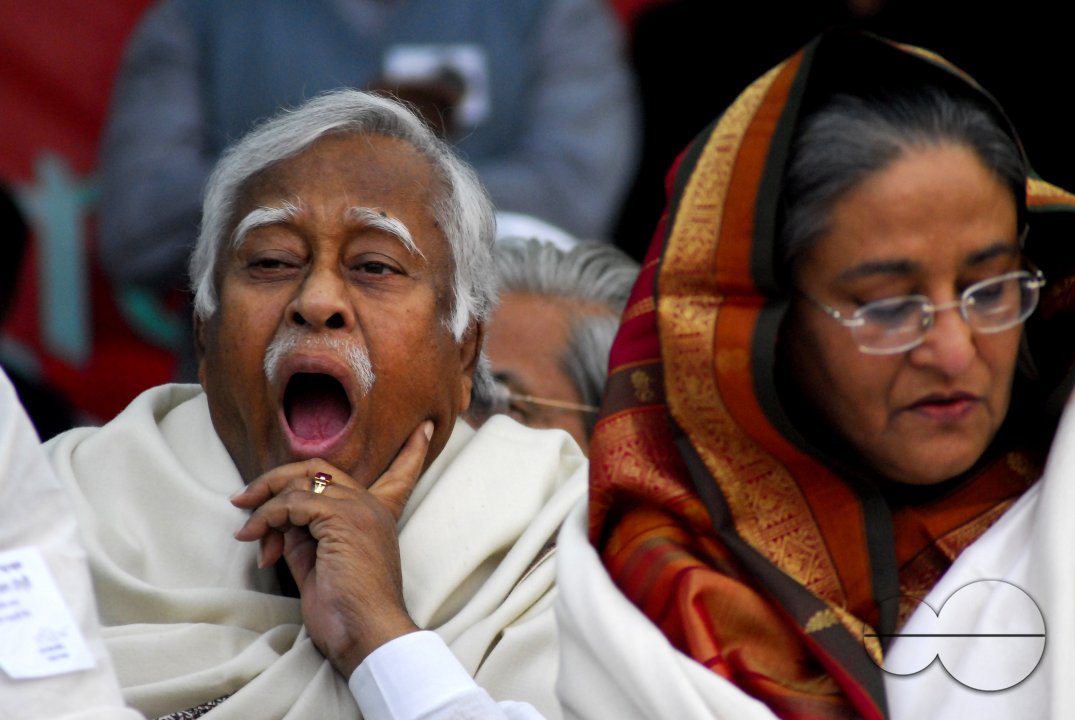 Sheikh Hasina announces a tough protest programe