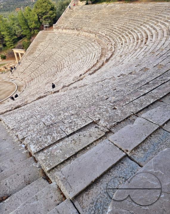 The Odeon of Herodes Atticus is a stone Roman theatre structure located on the southwest slope of the Acropolis of Athens