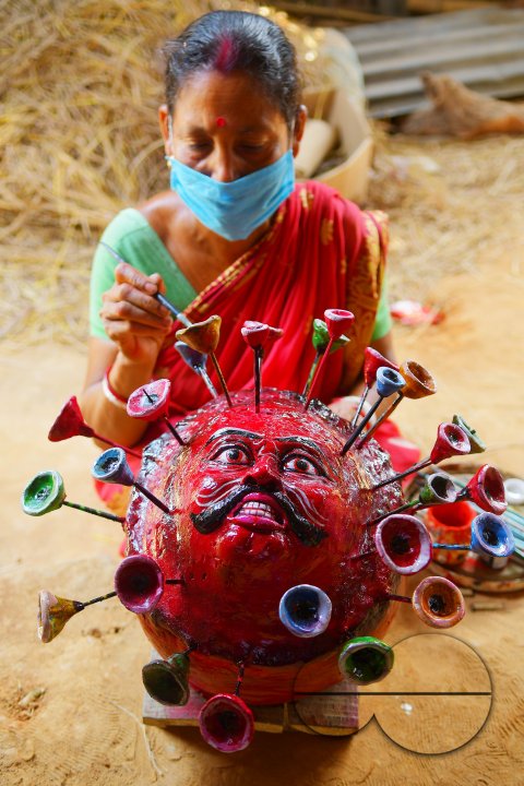 Making of the model of coronavirus