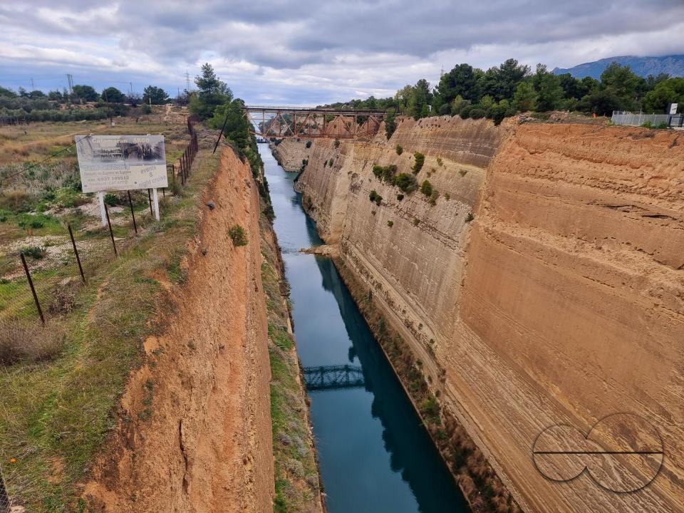 In 1893 a 3.9-mile (6.3-km) ship canal, the famous Corinth Canal, was opened that shortened the journey from the Adriatic Sea to Athens' port, Piraeus, by more than 200 miles (320 km)