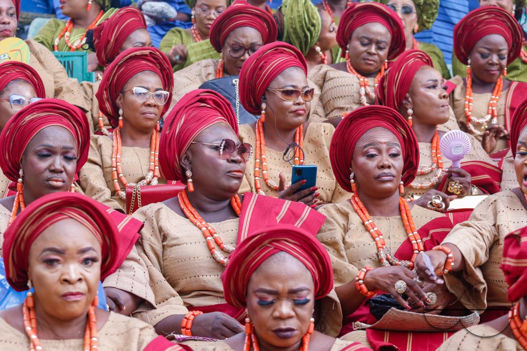 Ijebu Indigenes attend and perform during the colorful Ojude Oba festival in Ijebu