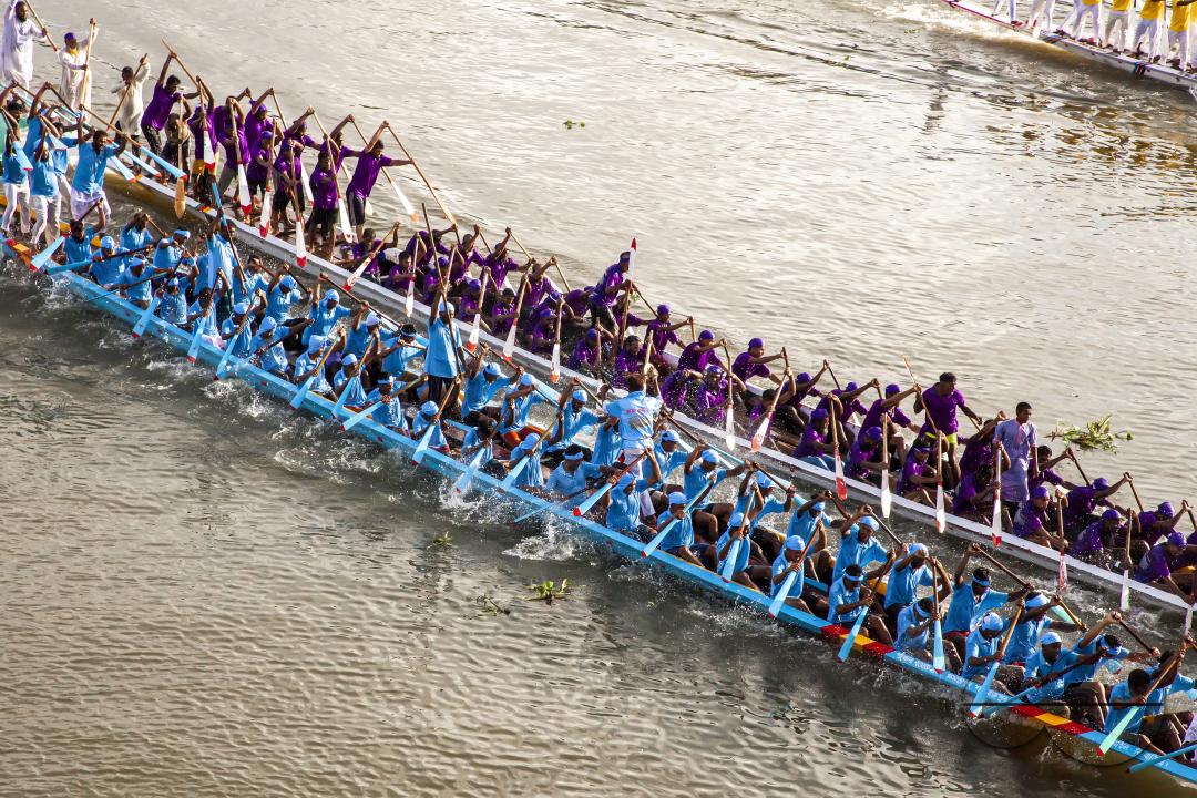Nouka Baich is a traditional dragon boat-style paddling sport of Bangladesh