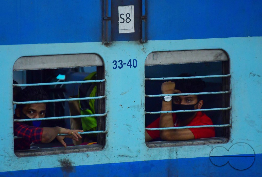 The first ever lockdown passengers train arrived in Agartala