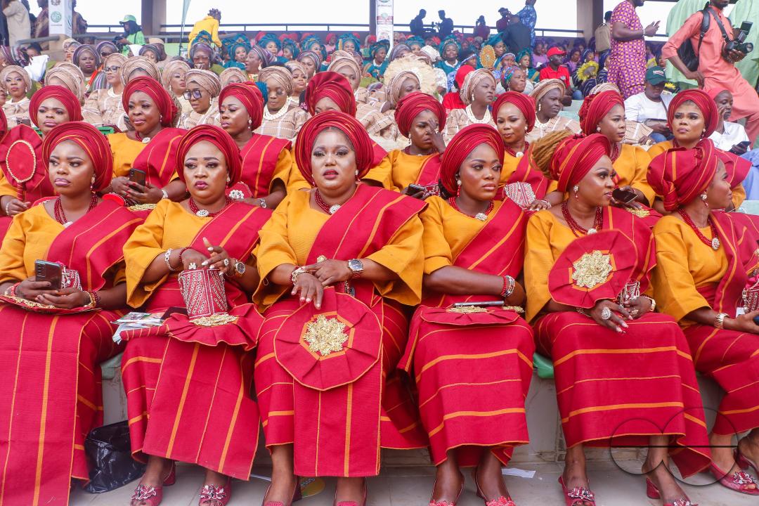 Ijebu Indigenes attend and perform during the colorful Ojude Oba festival in Ijebu