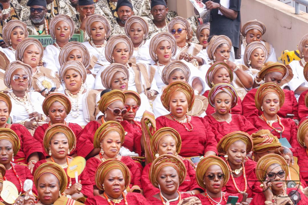 Ijebu Indigenes attend and perform during the colorful Ojude Oba festival in Ijebu