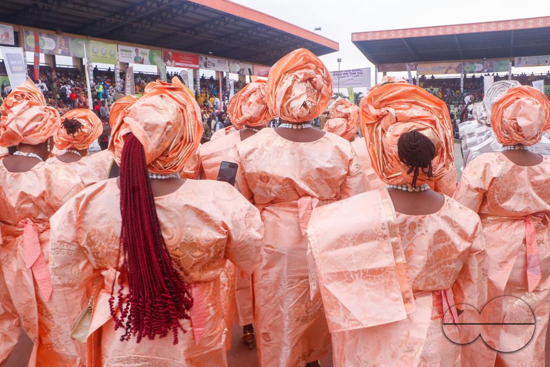 Ijebu Indigenes attend and perform during the colorful Ojude Oba festival in Ijebu