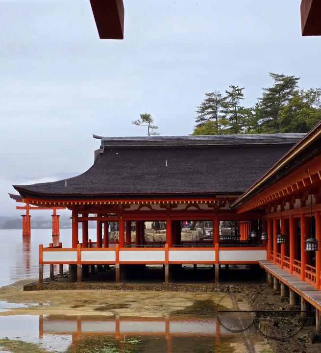 The Itsukushima Shrine