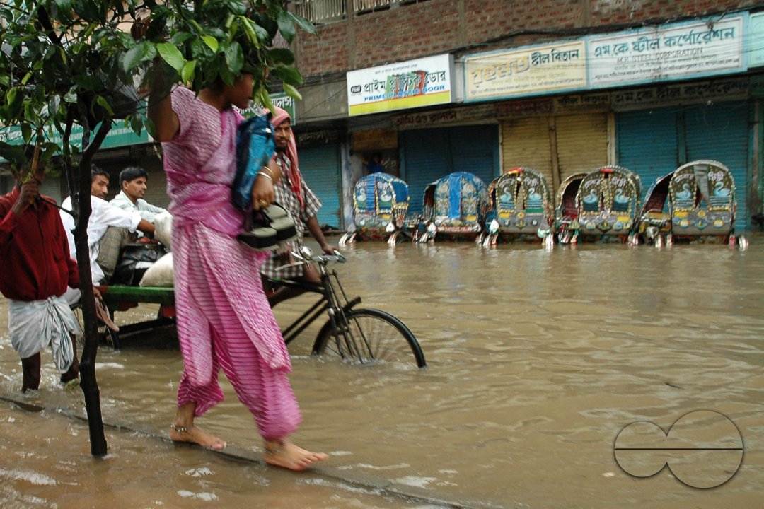 Flood in Dhaka City