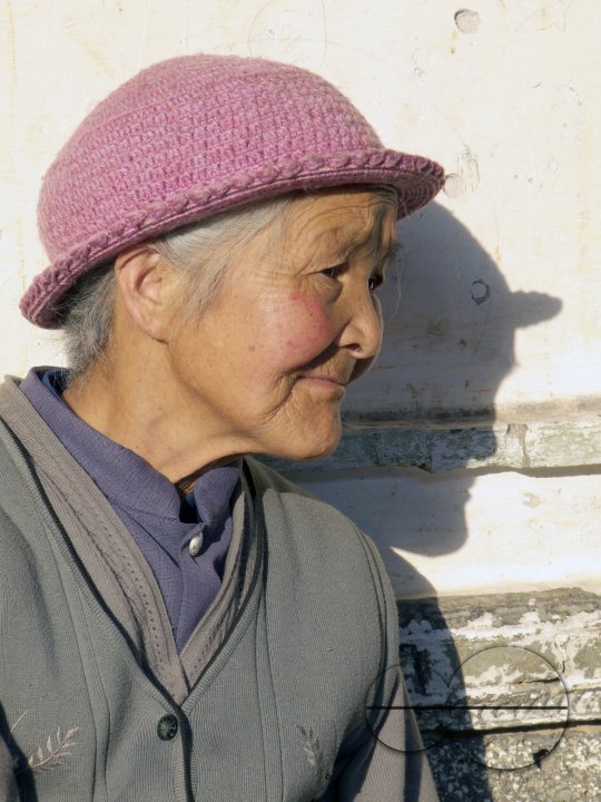 CHINA Elderly woman in a village in Yunnan province.