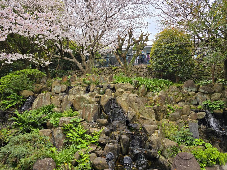 An exquisite garden, Glover Garden, at Minamiyamatemachi, Nagasaki