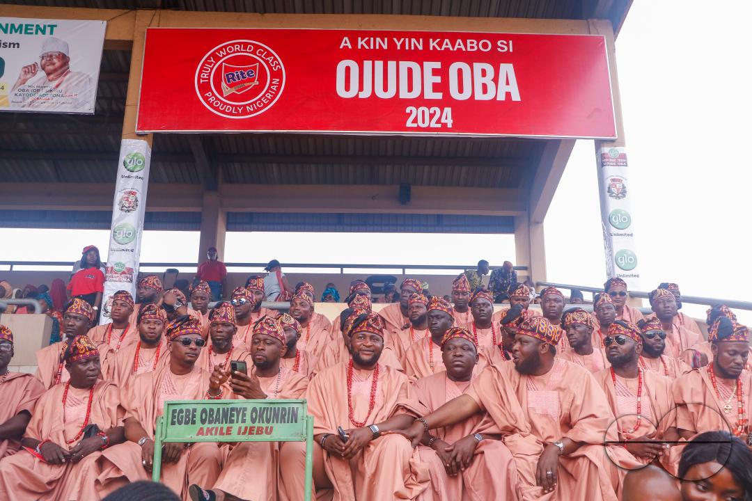 Ijebu Indigenes attend and perform during the colorful Ojude Oba festival in Ijebu